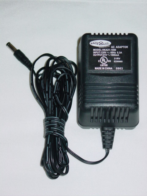 NEW Back2Life HKA21-1000 AC Adapter 21V 1000mA 1A HKA211000